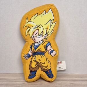 DBZ Dragon Ball Z Super Saiyan Goku Anime Pillow Plush 10”